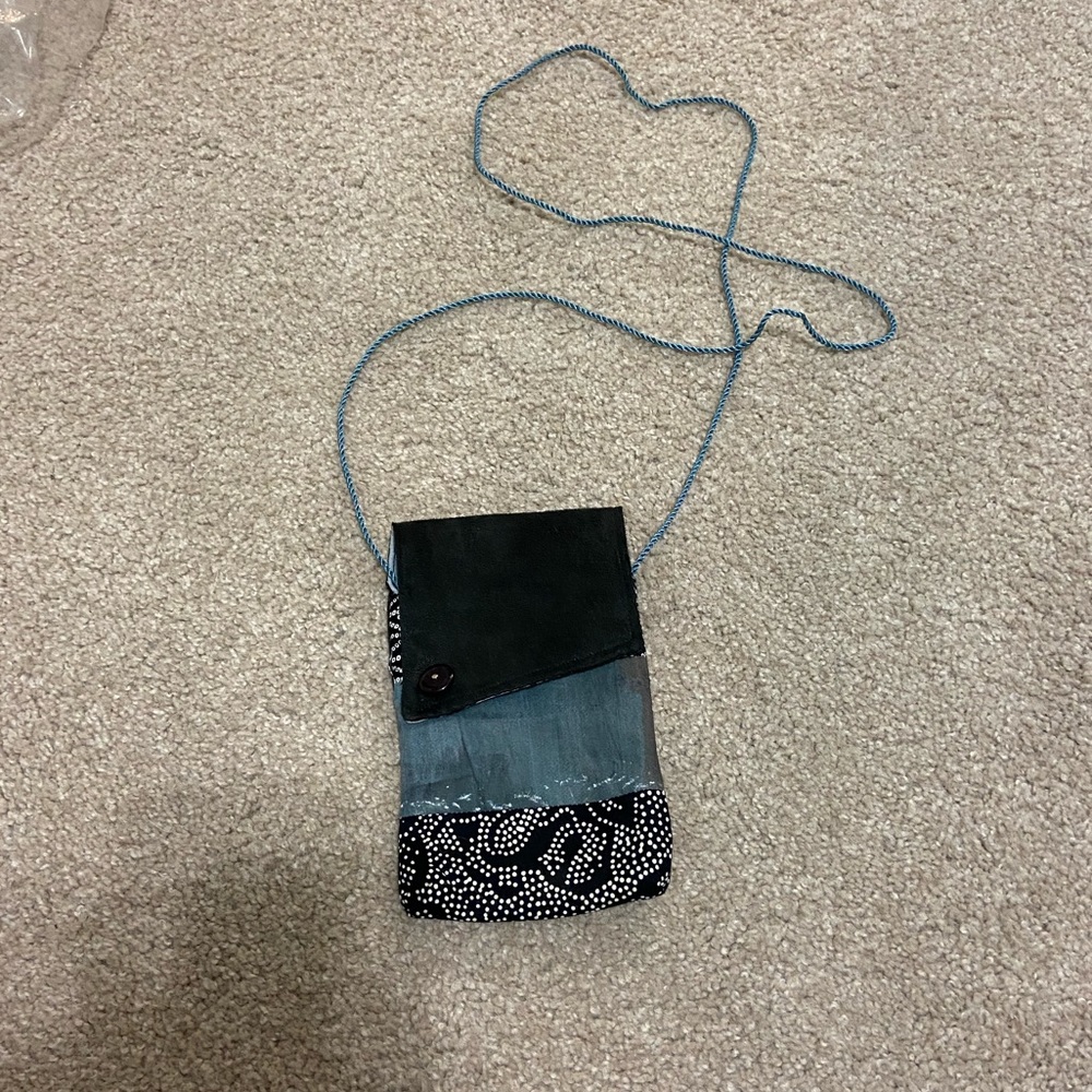 Handmade phone and card purse